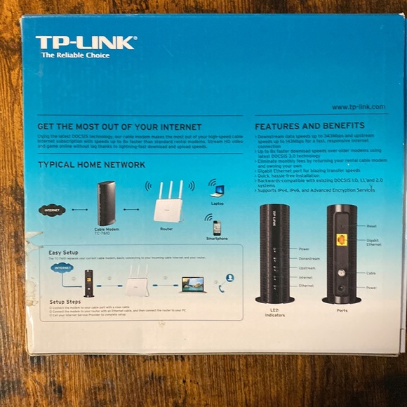 COPY - TPLink Cable Modem - Picture 2 of 2